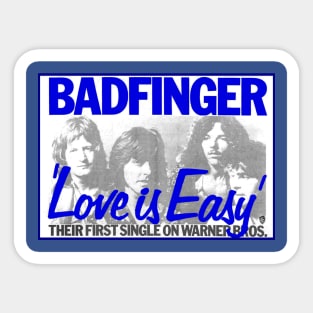 Badfinger (Blue) Sticker